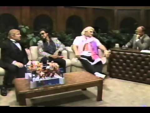 WWF Adrian Adonis ON TNT Tuesday Night Titans 7/23/86 with Jimmy Hart and "BRUCE" flowershop