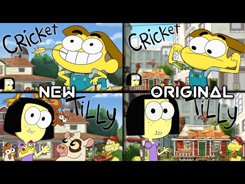 Big City Greens S3B Opening Comparison To S1 Original Side-By-Side After Ep.'The Move' HD