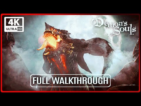 DEMON'S SOULS REMAKE PS5 Full Gameplay Walkthrough (No Commentary) 4K 60FPS Ultra HD