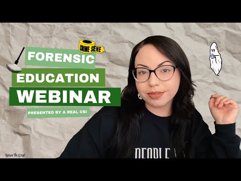 Forensic Education Webinar - 6/29