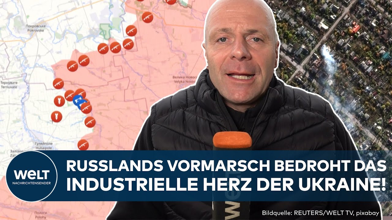 RUSSISCHER ANGRIFFSKRIEG: Lage an der Front spitzt sich zu! Ukraine hofft auf US-Raketen