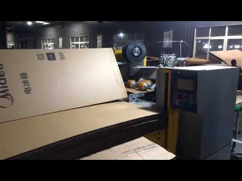 Midea jumbo stitching machine;heavy duty box stitching machine,big sizes semi auto stitcher