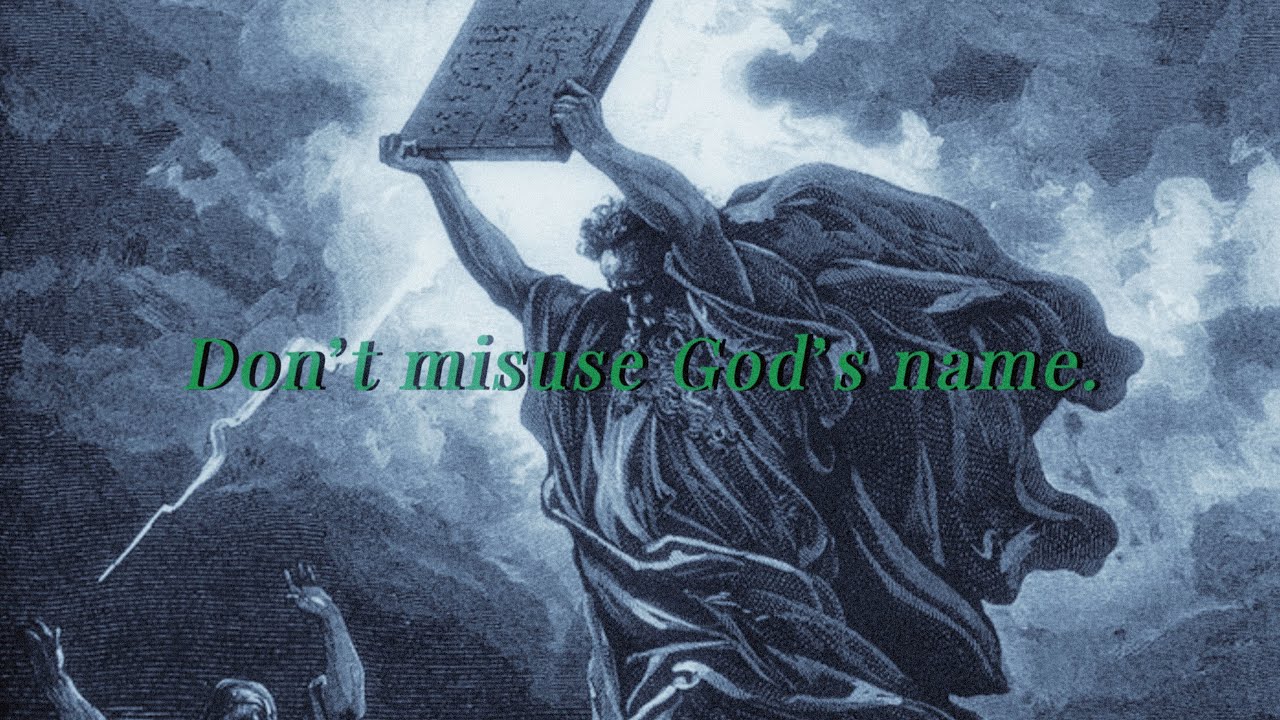 Don’t misuse Gods name.|Christian Edit|