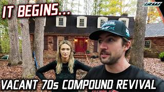 We Bought a Vacant 70s Compound...Now We Have To Fix it! (Shop Progress and Logan's Office)