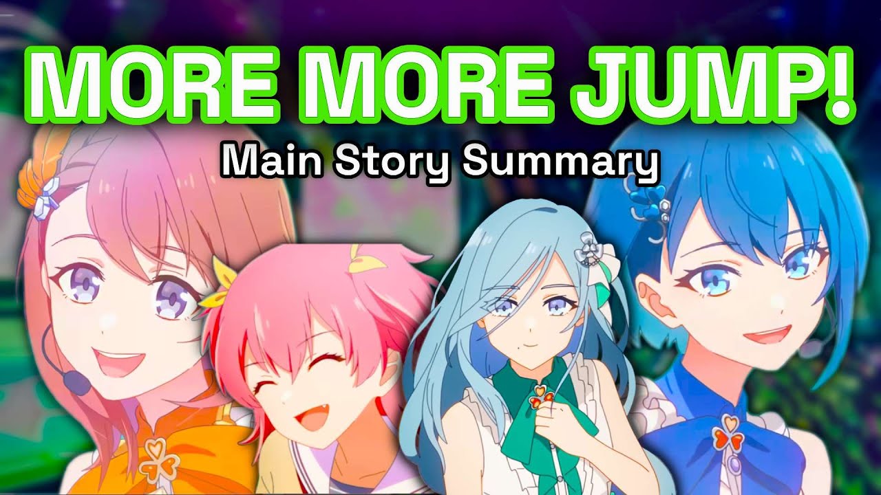 The ENTIRE Main Story of MORE MORE JUMP!
