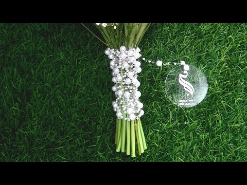 How to make Bridal bouquet??#dailyfloweridea #haytham