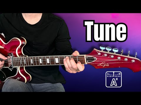 Tuning a Guitar - Standard tuning for 6 string guitar #guitar #tuning
