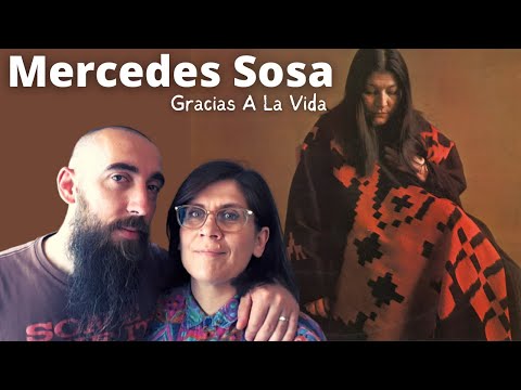 Mercedes Sosa - Gracias A La Vida (REACTION) with my wife