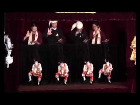 Marionetes tradicionais de Mianmar: os cavaleiros