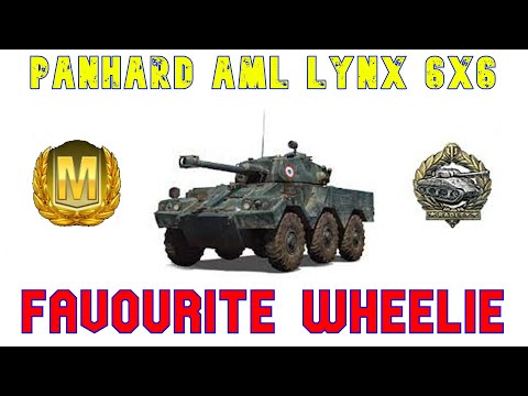 Panhard AML Lynx 6x6 Favourite Wheelie ll World of Tanks Console Modern Armour - Wot Console