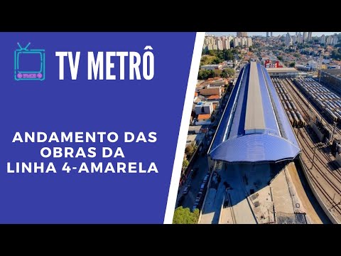 TV METRÔ: Confira o andamento das obras da futura estação Vila Sônia na Linha 4-Amarela