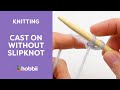How to Knit: Cast On Without a Slipknot