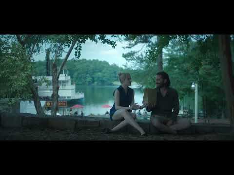 Tom Pelphrey,Julia Garner in Ozark - shit car