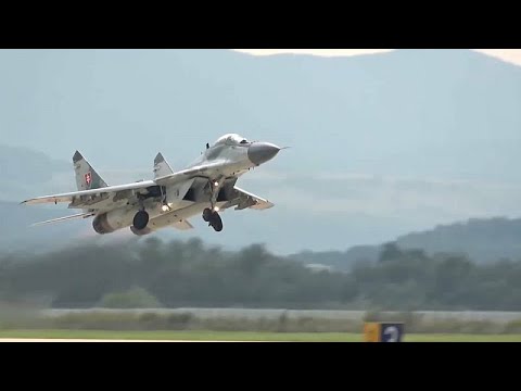 Slovakia's plan to sell fighter jets to Ukraine divides a nation