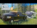 Rescuing Campers Stranded in Flood! | (Roleplay) Farming Simulator 19