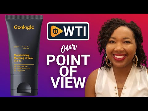 Geologie SPF15 Moisturizing Face Cream - Daily Hyaluronic Acid - WTI product video review