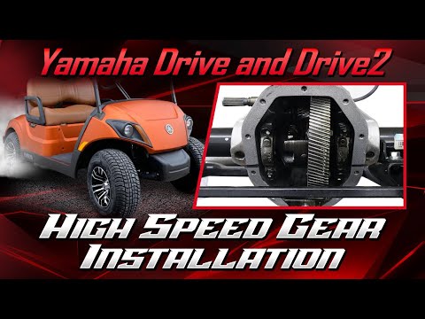 Yamaha Drive/Drive2 Schafer Solid Axle High Speed Gears Installation