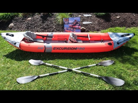 Intex Excursion Pro Inflatable Kayak, Professional Series K2 Unboxing and Setup