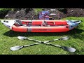 Intex Excursion Pro Inflatable Kayak, Professional Series K2 Unboxing and Setup