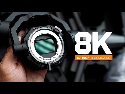 DJI Inspire 3 - Unboxing 8K Cinematic Drone