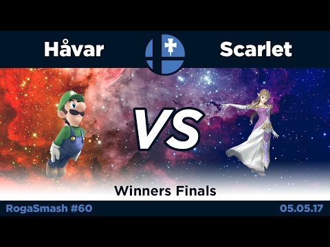 Rogasmash 60 - Håvar (Luigi) vs Scarlet (Zelda) - Winners Finals (Mid Set)