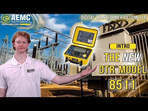 AEMC®- Introducing the NEW DTR 8511: Digital Transformer Ratiometer from AEMC® Instruments