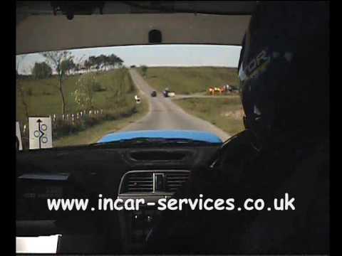 Steve Brockington & Rob Richards SS1 Welsh Marches Rally 2009