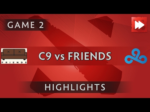 Cloud 9 vs Friends [Game 2] ProDotA Cup Series by Azubu.tv - Dota Highlights