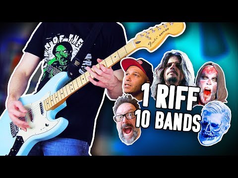 1 Riff 10 Bands - Rage Against The Machine!