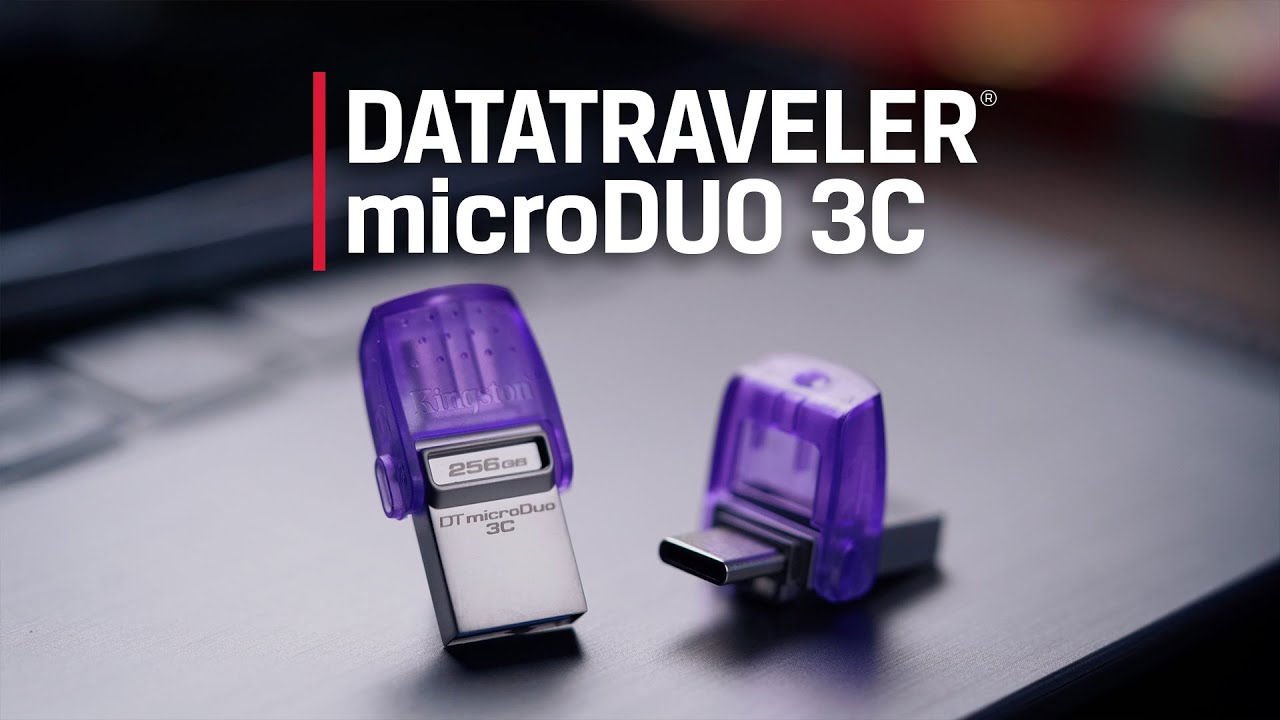 Kingston Clé USB DT MicroDuo 3C 256 GB