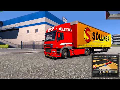 Euro Truck Simulator 2 (1.30) DAF CF85 by Aleksey Ilkiv (1.30) + DLC's & Mods