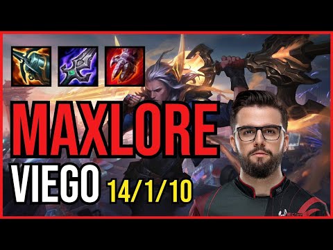 MAXLORE - VIEGO vs AHAHACIK - KINDRED Jungle - EUW Grandmaster - Patch 11.3