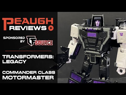 Video Review: Tranformers Legacy - Commander Class MOTORMASTER