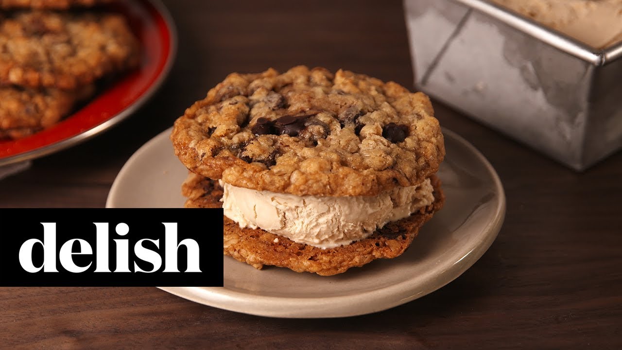 You'll Be Making These Coffee Ice Cream Sandwiches All Summer | Delish + Krups