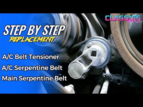 LS Motor Serpentine Belts and A/C Tensioner Install