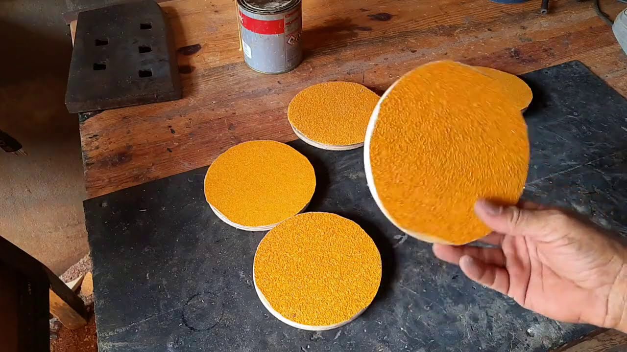 Brilhante Idéia - Disco De Lixa Caseira