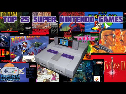 Top 25 Super Nintendo games