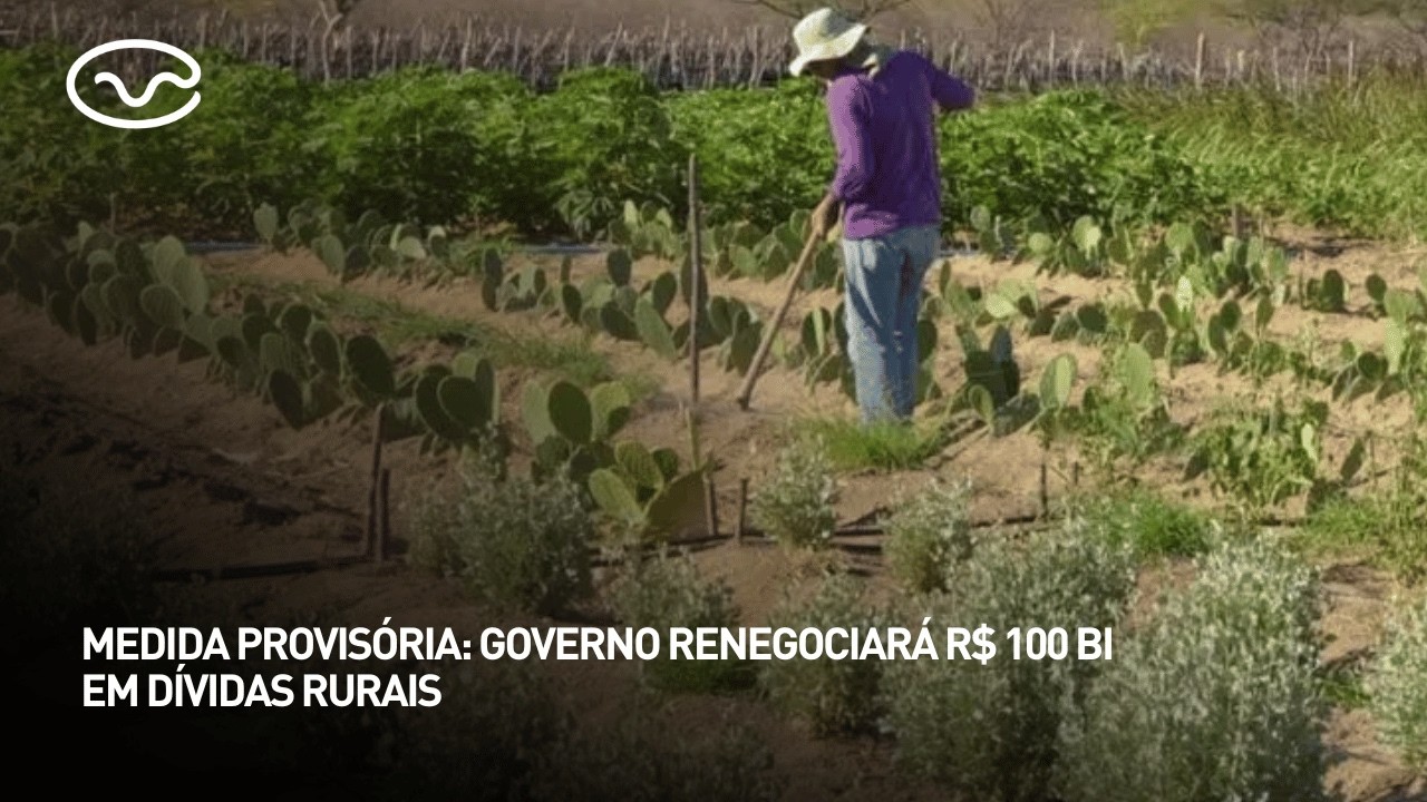 Medida provisória: governo renegociará R$ 100 bilhões em dívidas rurais