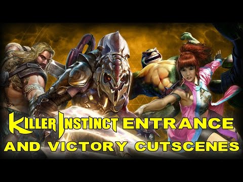 Killer Instinct - Entrance & Victory Cutscenes (All Season 3 Characters)