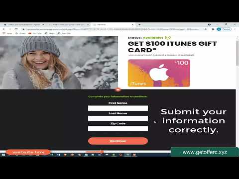 FREE APPLE GIFT CARD - HOW TO GET FREE APPLE GIFT CARD CODES