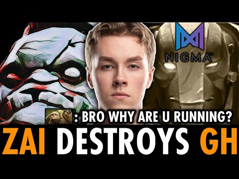 When Zai PUDGE Destroyed Nigma.Gh Earth Spirit in Pub - 100% Outplayed Insane Hooks  | Genius Pudge