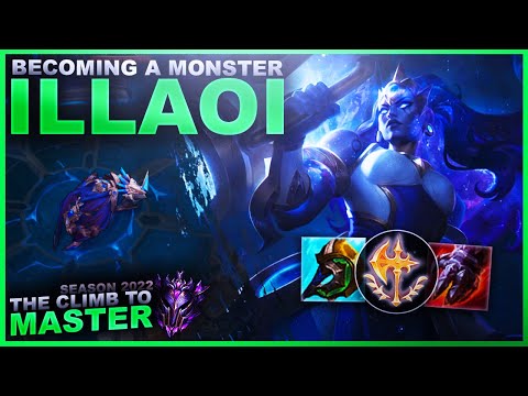 I BECOME A MONSTER! ILLAOI! - Climb to Master | League of Legends