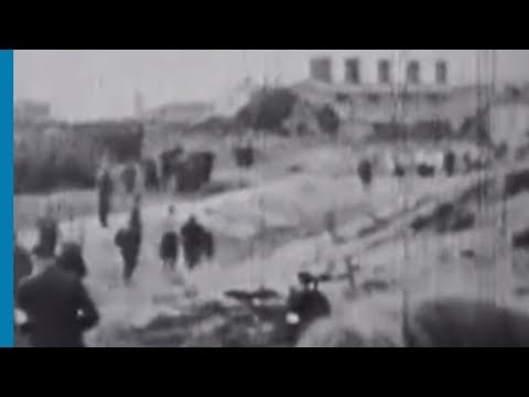 Corto que documenta el asesinato masivo en la fosas de Liepaja, Letonia. Julio de 1941