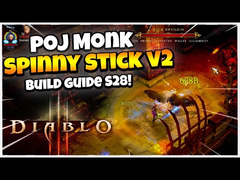 Diablo 3 Monster Monk Patterns of Justice Build Guide Season 28