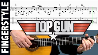 Top Gun - Fingerstyle Guitar Tutorial