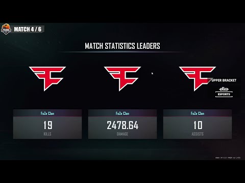 FAZE CLAN Fexx, FuzzFace, Gustav & Aitzy - PSL Season 9 - Match 4 - PUBG