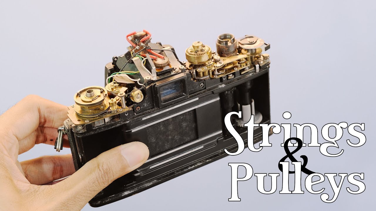 Restoring a Minolta SRT - The Famous Strings and Pulleys Camera of 1970s