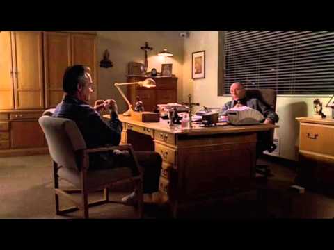 Paulie talks with the priest - The Sopranos HD