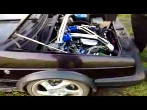 comment monter un vr6 dans une golf 2