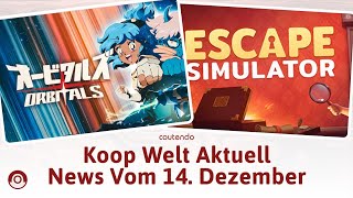 Many new rooms for Escape Simulator 2 | Orbitals - Co-op adventure with retro anime flair